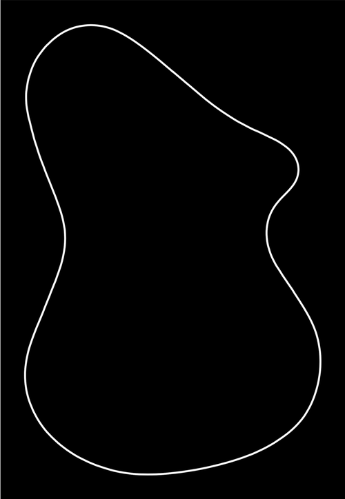 Ionization body shape outline